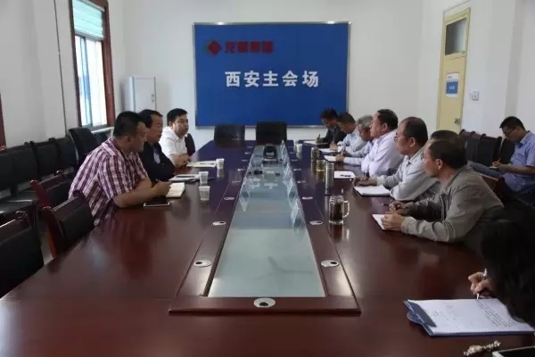 西安市大興新區(qū)土門管委會到龍鋼集團進行專題交流