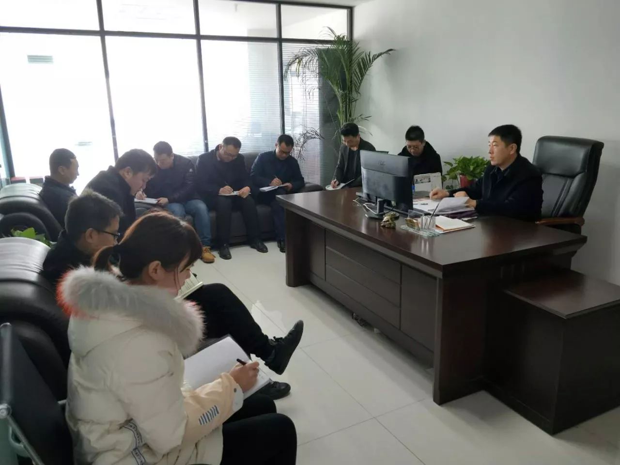 集團(tuán)公司各單位紛紛召開(kāi)收假收心會(huì) 集團(tuán)公司各單位紛紛召開(kāi)收假收心會(huì)