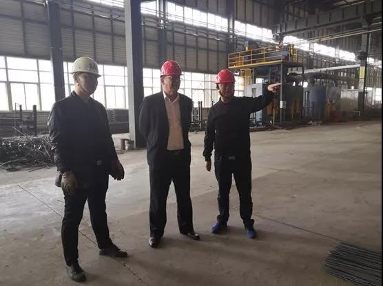 唐鑫到鋼加公司韓城基地調(diào)研 唐鑫到鋼加公司韓城基地調(diào)研