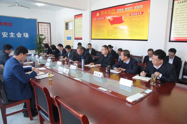 陜鋼集團(tuán)對龍鋼集團(tuán)2019年度黨建目標(biāo)責(zé)任落實暨黨風(fēng)廉政建設(shè)情況進(jìn)行綜合檢查