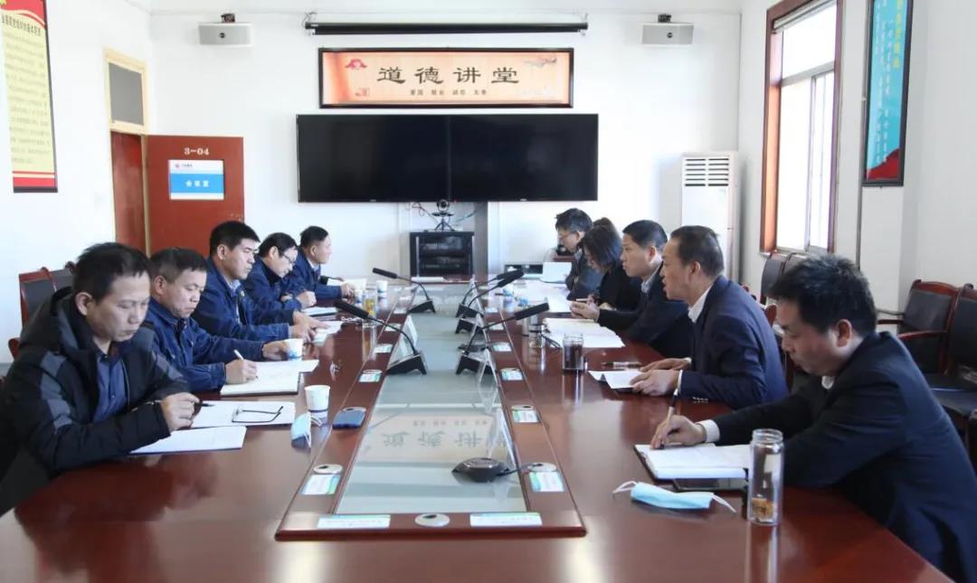 楊召朋調(diào)研指導(dǎo)華冶公司2021年工作 楊召朋調(diào)研指導(dǎo)華冶公司2021年工作