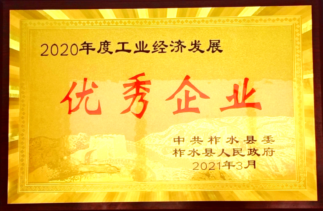 龍鋼集團大西溝礦業(yè)公司榮獲“2020年度工業(yè)經(jīng)濟發(fā)展優(yōu)秀企業(yè)”榮譽稱號 龍鋼集團大西溝礦業(yè)公司榮獲“2020年度工業(yè)經(jīng)濟發(fā)展優(yōu)秀企業(yè)”榮譽稱號